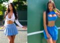 Rụng rời với vòng 1 cực khủng của hot girl làng tennis thế giới