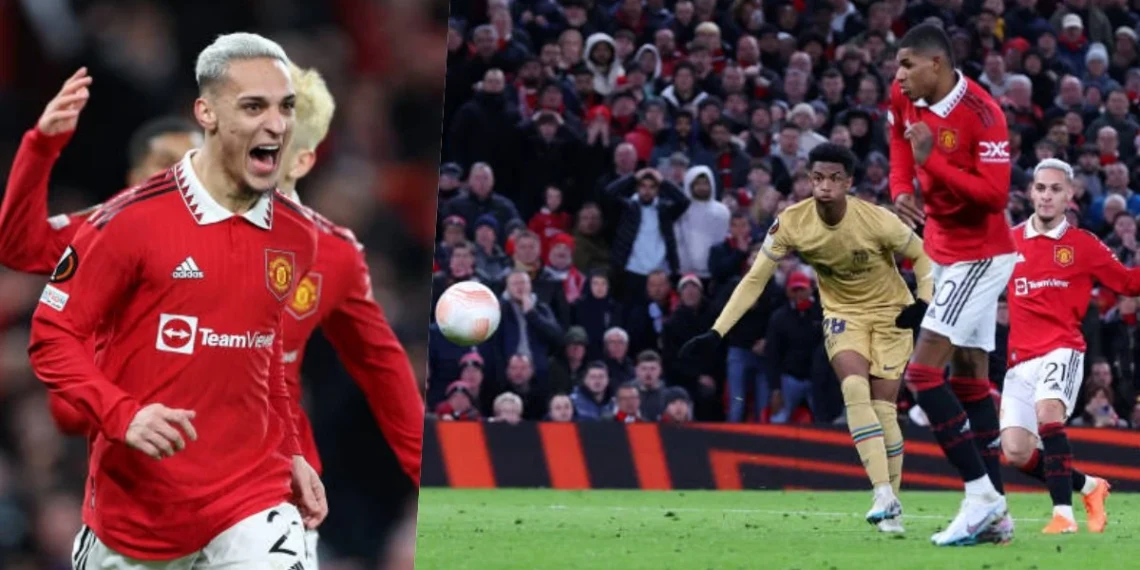 Antony ghi siêu phẩm ấn tượng, khiến Barcelona phải ôm hận