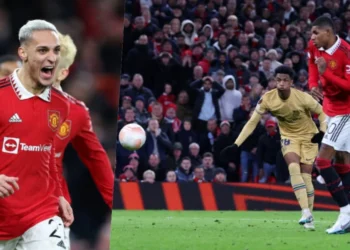 Antony ghi siêu phẩm ấn tượng, khiến Barcelona phải ôm hận